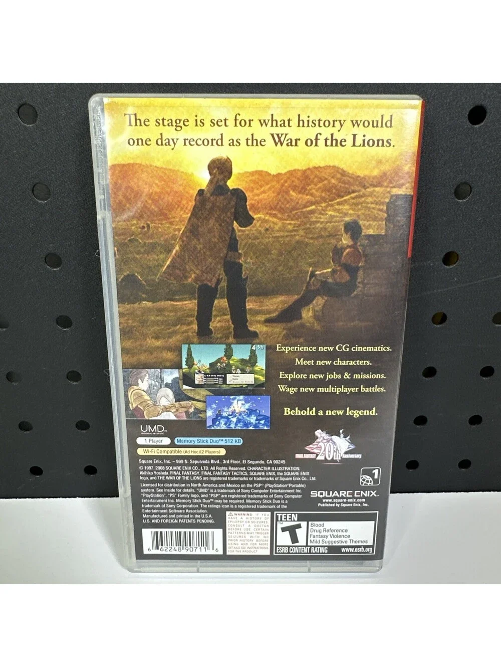 Final Fantasy Tactics: War of the Lions Complete Sony PSP Greatest Hits